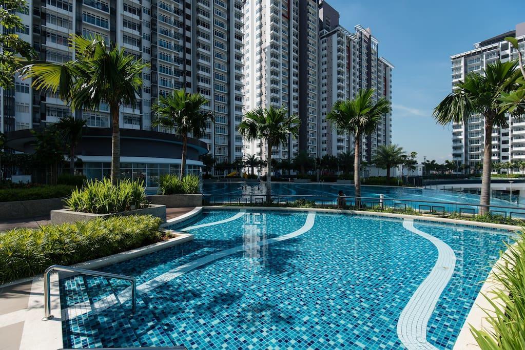 Palm Armada Residence Free Parking And Netflix Putrajaya Bagian luar foto